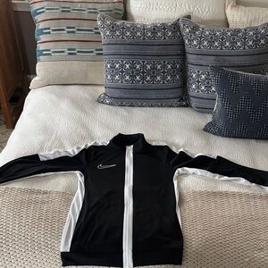 Nike Black and White Sports Jacket
